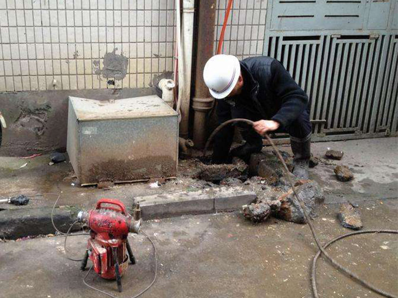 东安疏通下水道-洗菜池疏通